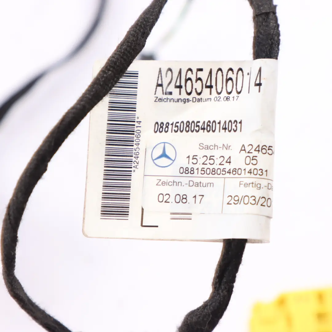 Mercedes W176 Front Left Right N/O/S Seat Wiring Harness 