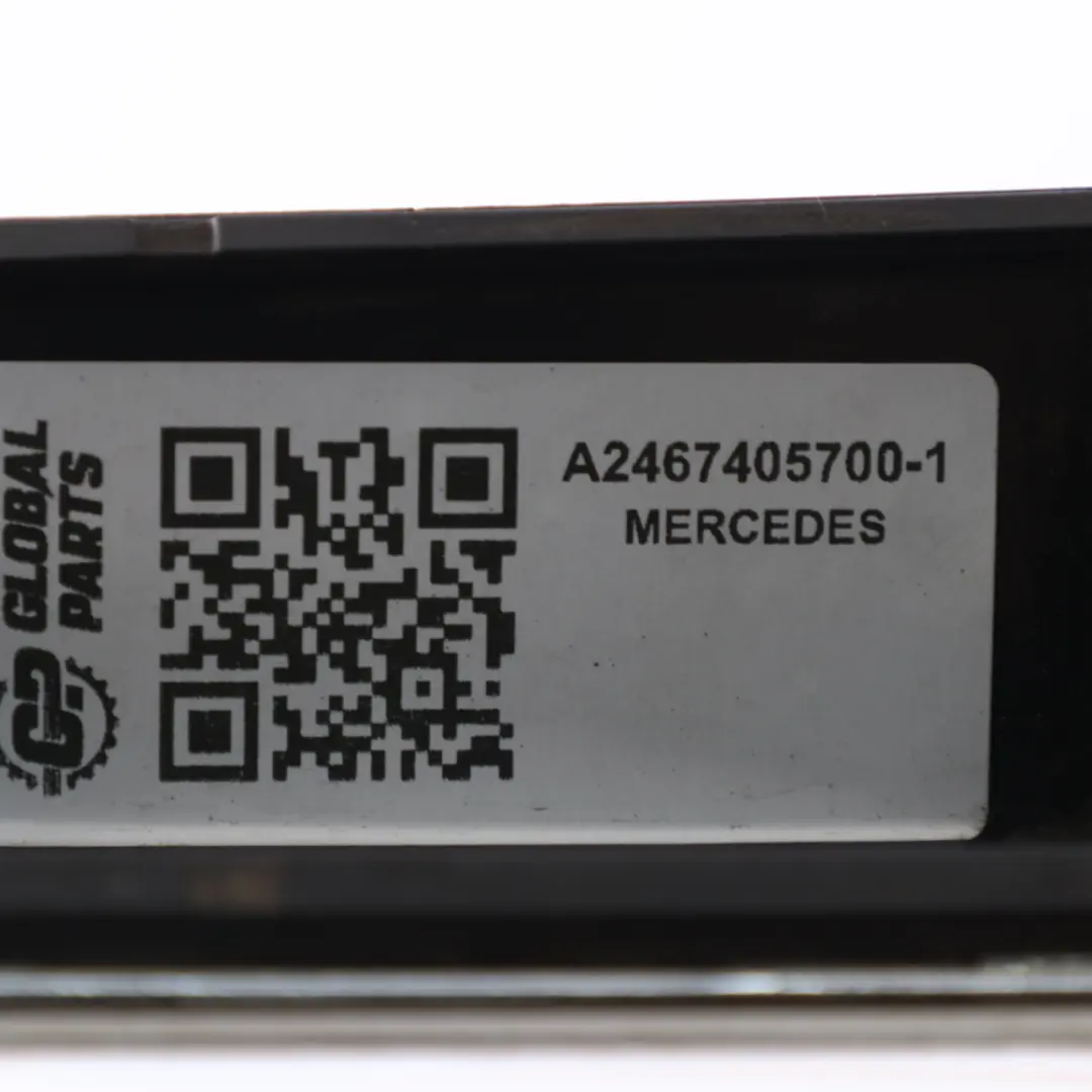 Mercedes W246 Maletero Portón trasero Licencia Placa Tirador Cromo A2467405700