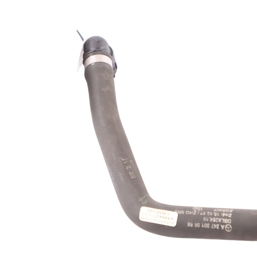 Mercedes W177 Radiator Coolant Line Pipe Hose A2475010658