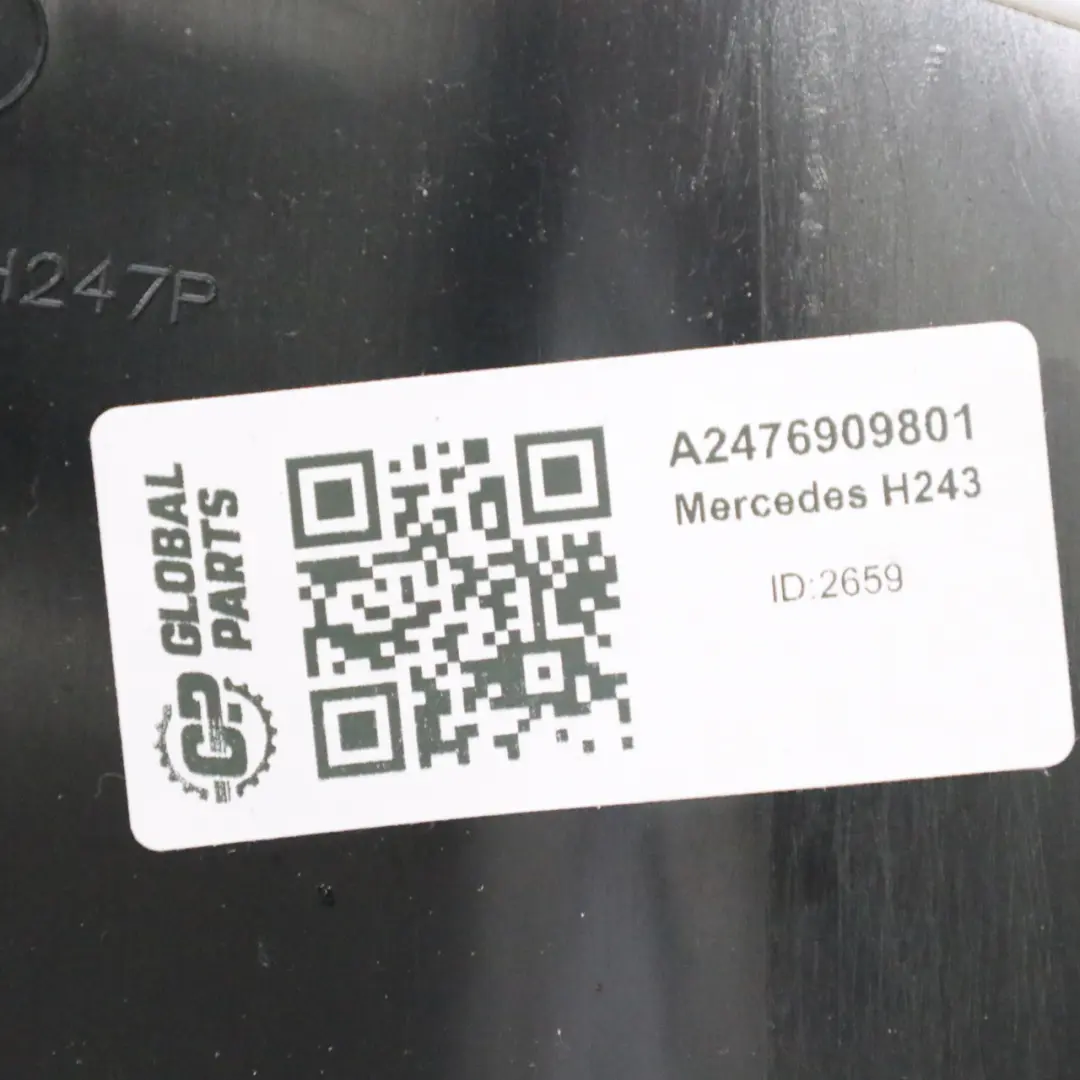 Mercedes EQA H243 Osłona Poszycie Słupka B Prawa Czarna A2476909801