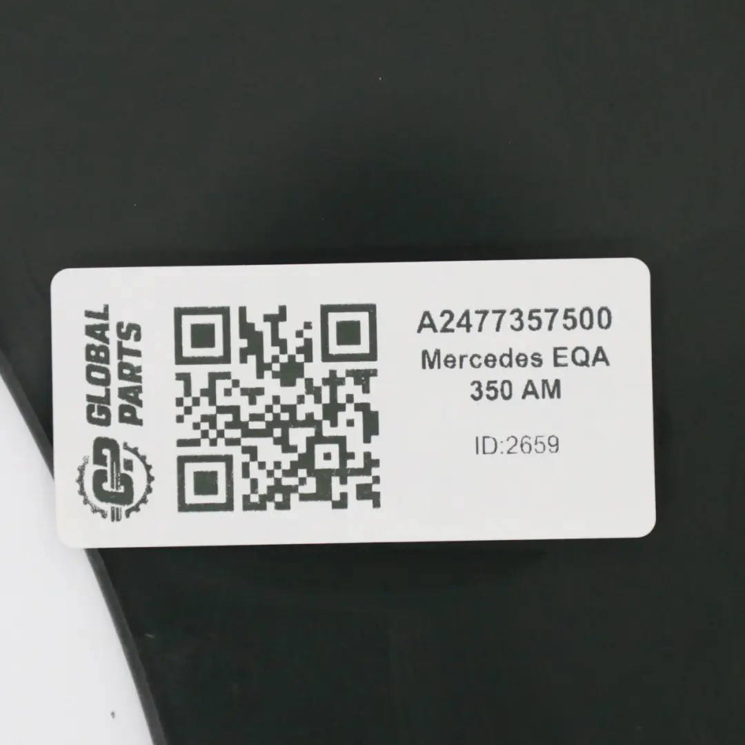 Mercedes H243 EQA Szyba Boczna Drzwi Tylne Lewa Przyciemniana A2477357500