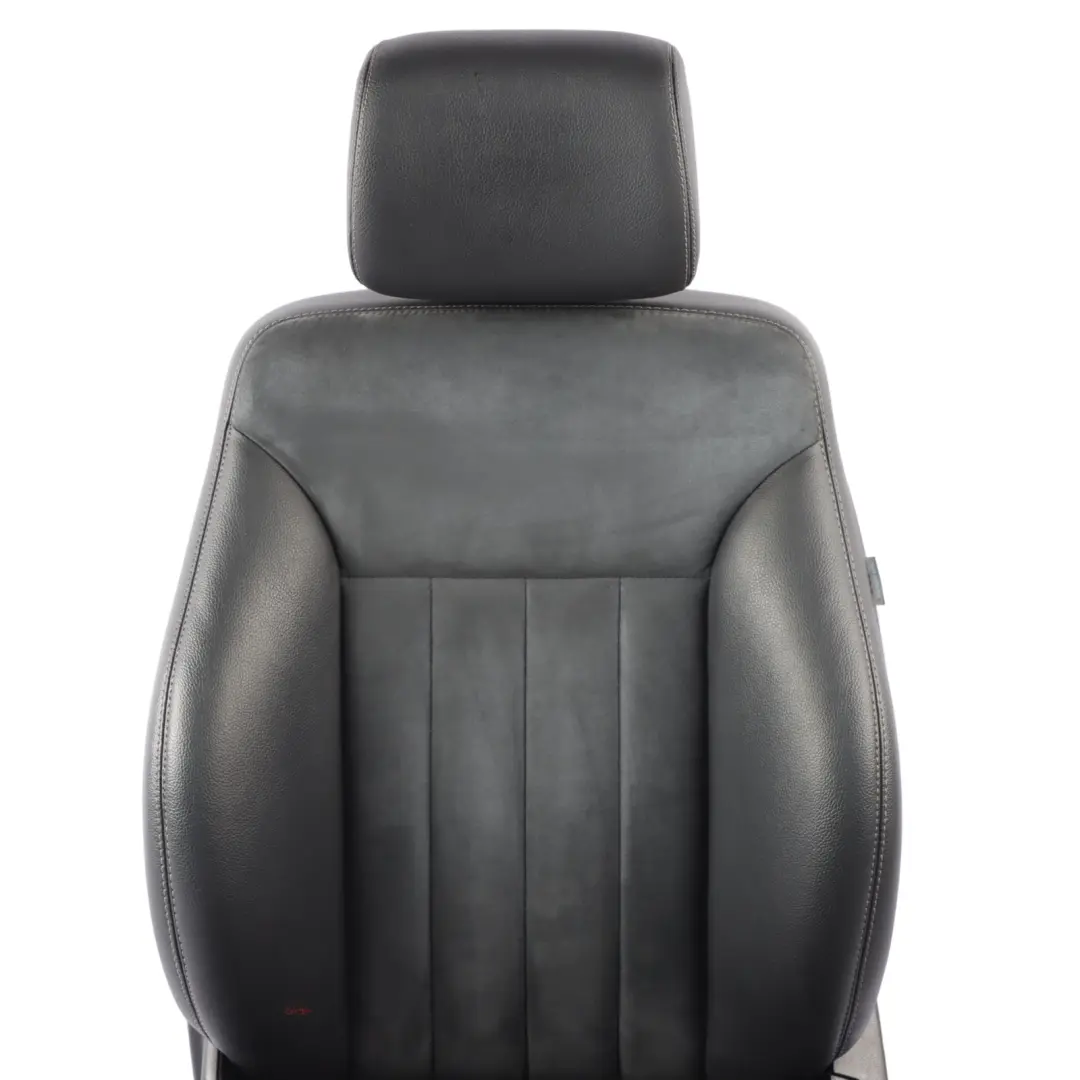 Front Seat Mercedes W164 Left N/S Leather Microfiber Black Heated Memory