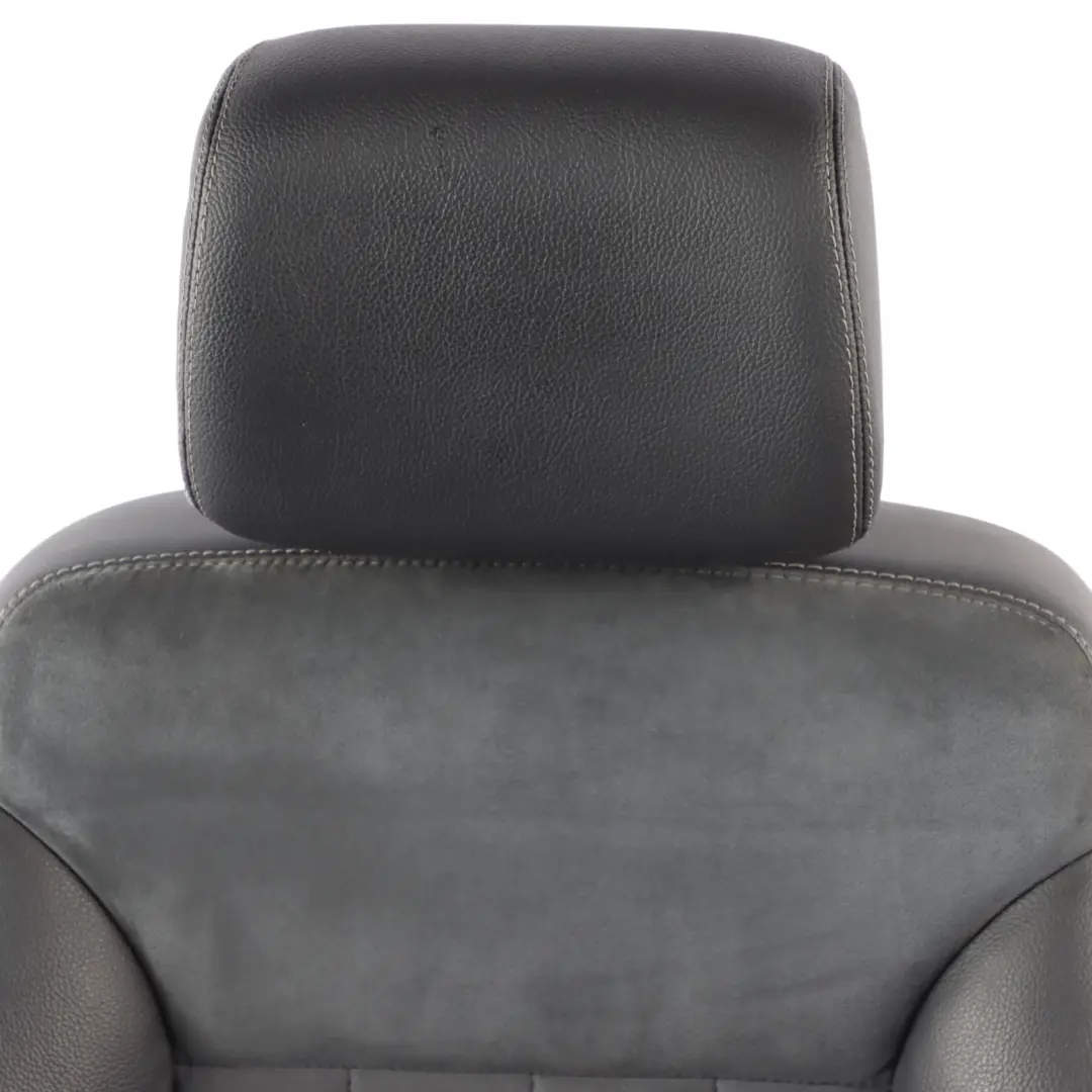 Front Seat Mercedes W164 Left N/S Leather Microfiber Black Heated Memory