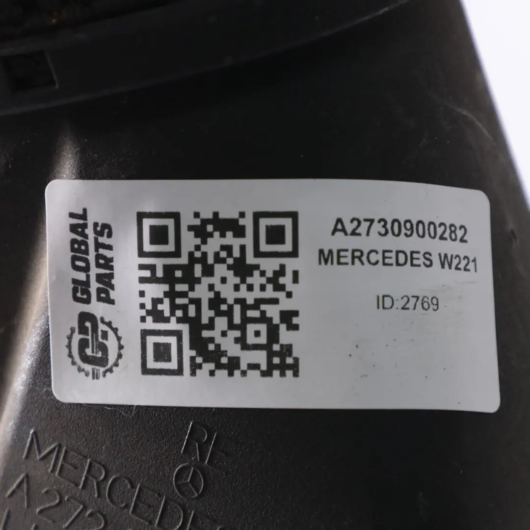 Mercedes W221 M272 Wąż Przewód Ssący Kanał Powietrza Prawy A2730900282