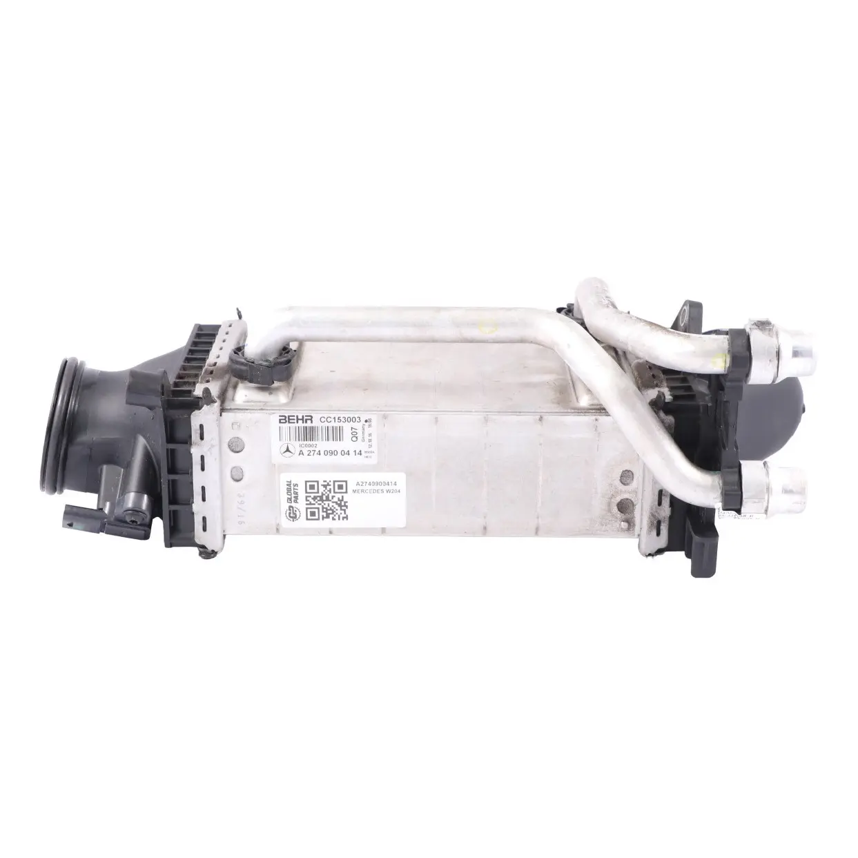 Mercedes W204 Intercooler Radiatore Aria di Carica A2740900414