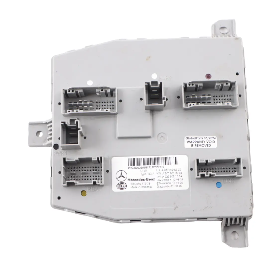 Mercedes W205 C350 E 274.920 279HP Engine ECU Kit A2749000800 Key Lock Automatic
