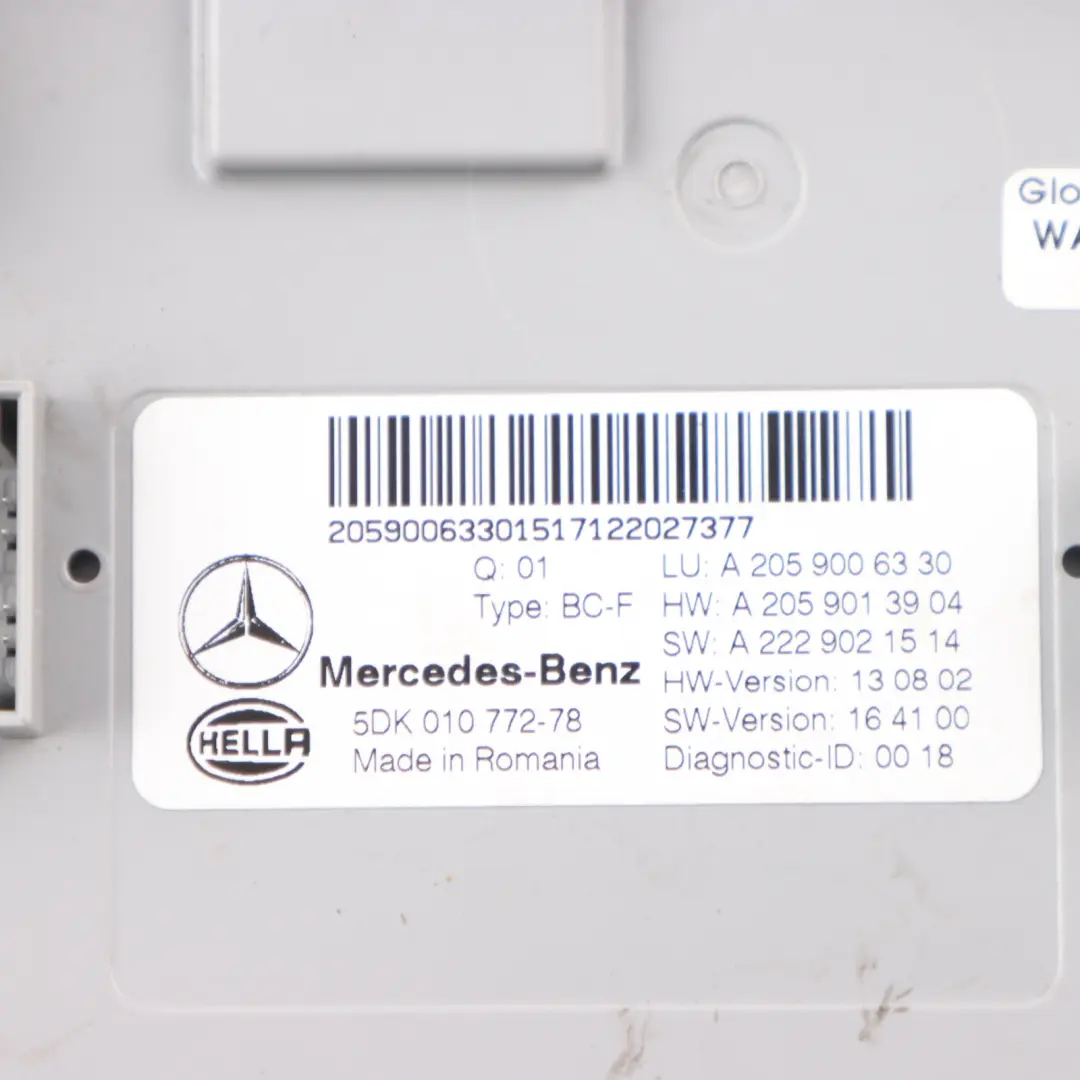 Mercedes W205 C350 E 274.920 279HP Engine ECU Kit A2749000800 Key Lock Automatic