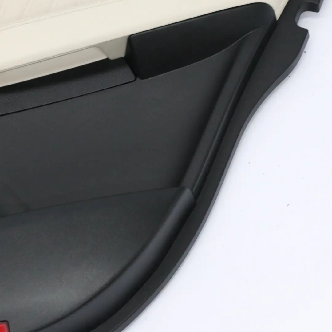 Mercedes GLE C292 Rear Door Right O/S Trim Panel Leather Designo Porcelain