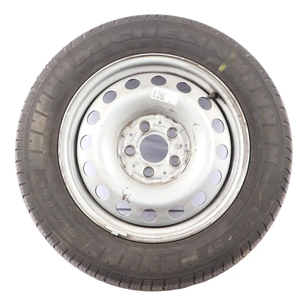 Mercedes W447 Wheel Rim Steel With Tyre Michelin 16" 6.5J 195/65 A4474010101