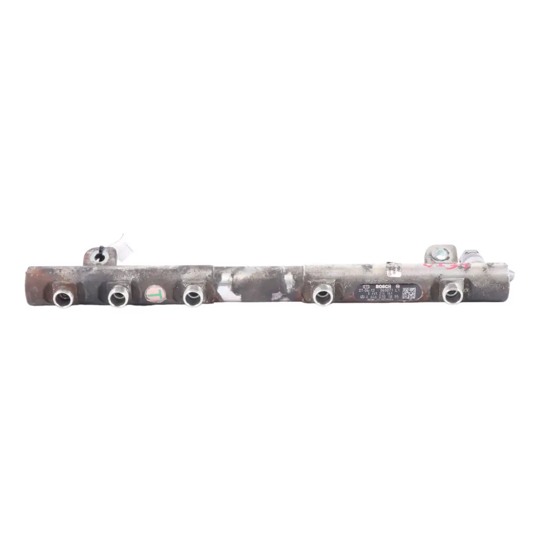 Mercedes W639 W906 OM646 inyector combustible presión Rail Line A6460701895