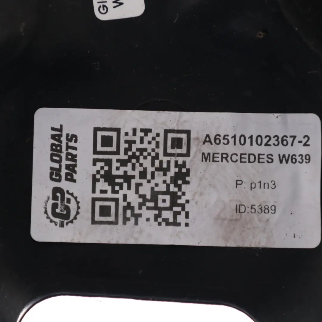 Mercedes W639 W906 OM651 Osłona Pokrywa Silnika A6510102367