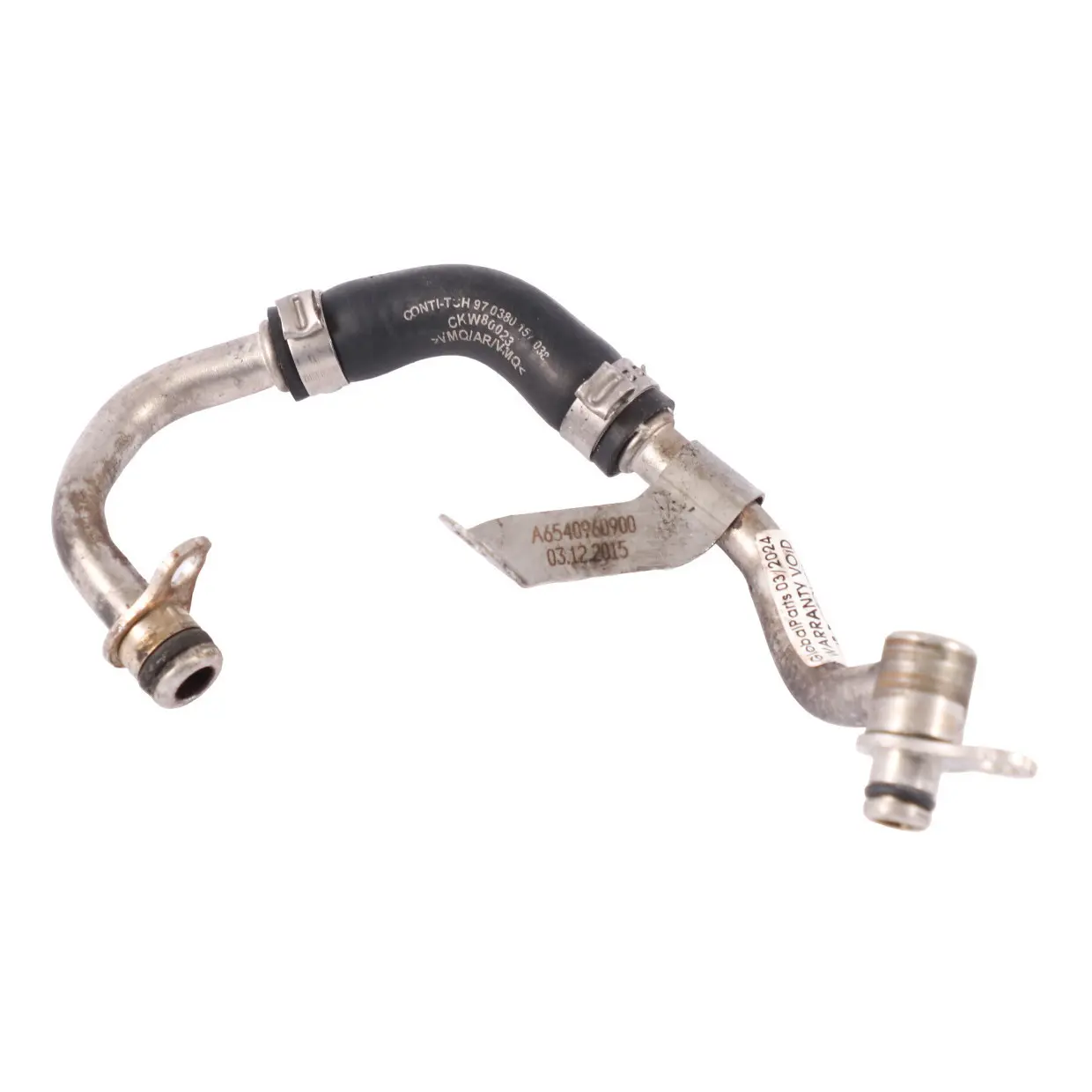 Ligne d'eau Mercedes W213 C238 Tuyau liquide turbocompresseur A6542032600