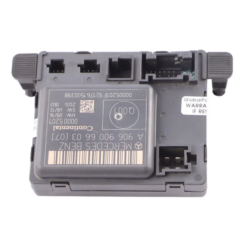 Mercedes W906 Driver Door Control Unit Module ECU A9069006603