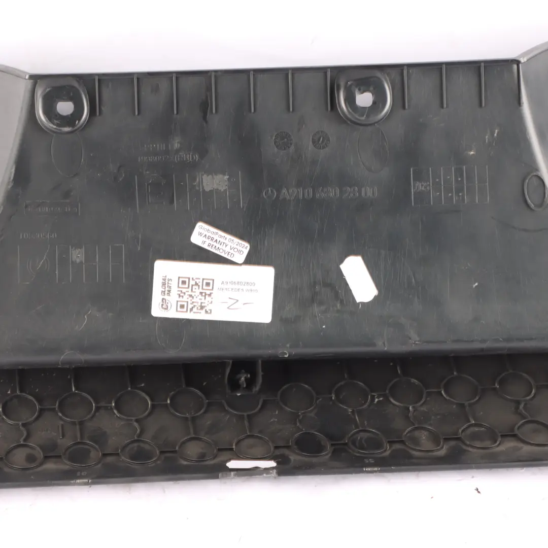 Storage Tray Mercedes W907 W910 Dashboard Storage Pocket Tray Black A9106802800