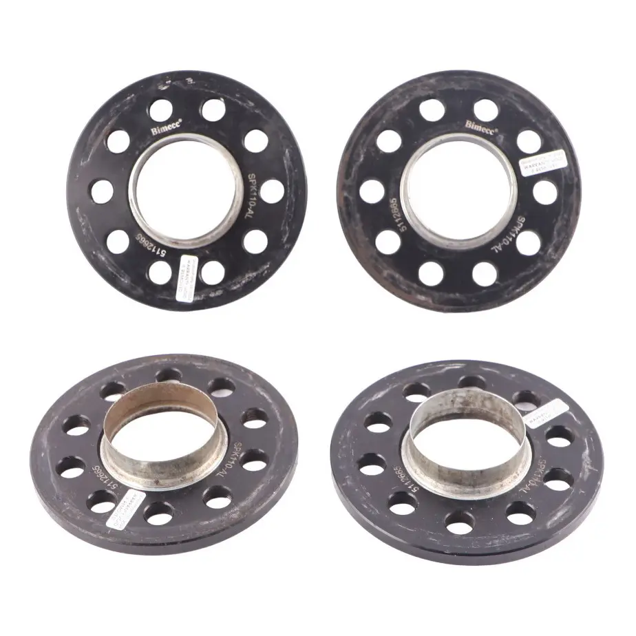 Bimecc Audi VW Seat Alloy Wheel Spacers Hubcentric BMW 5x112 65.5mm 10mm Set X4
