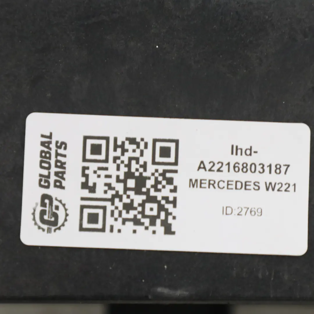 Mercedes W221 Deska Rozdzielcza Dolna Osłona Strona Kierowcy A2216803187