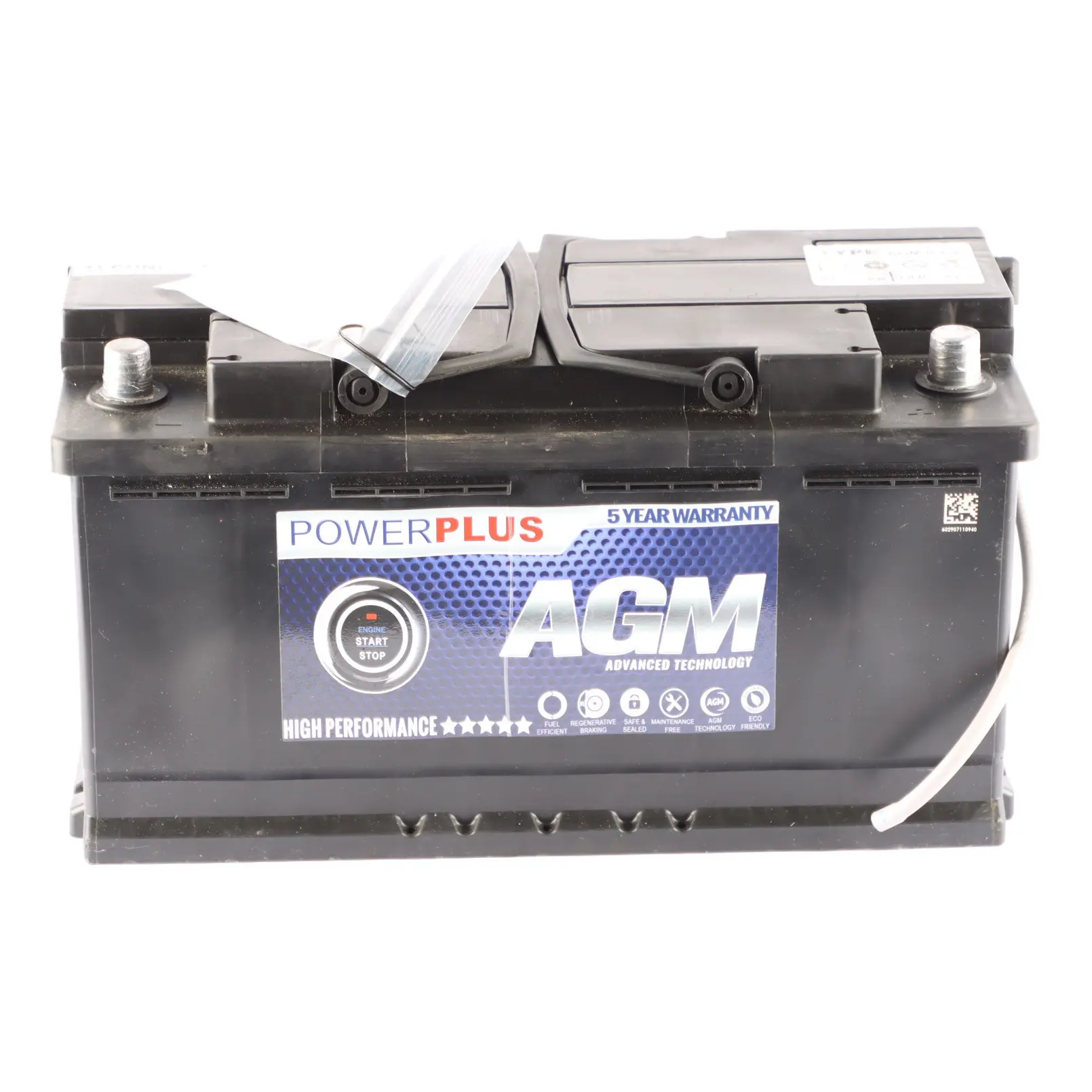Powerplus 12V AGM Accumulator Battery 95Ah 900A
