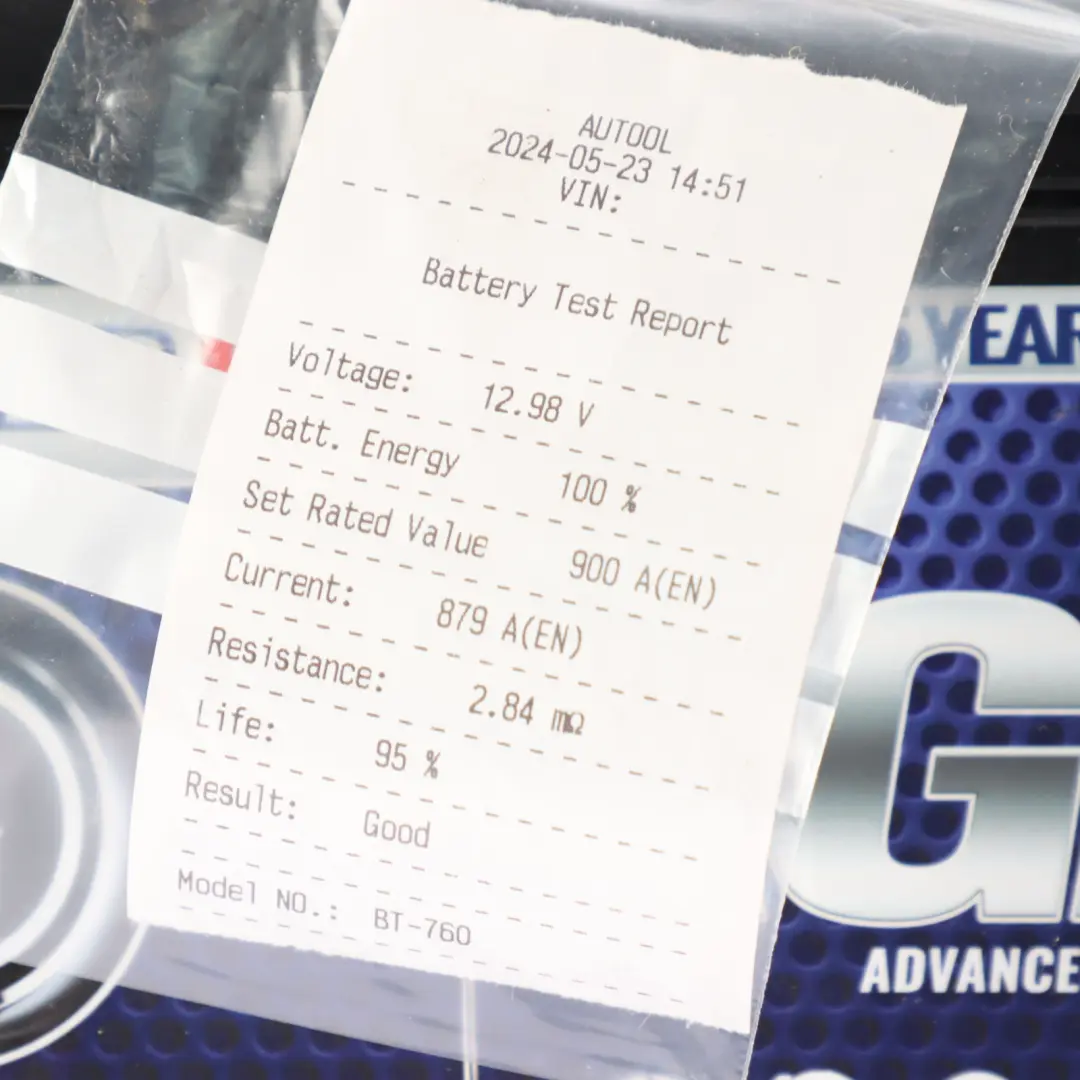Powerplus 12V AGM Accumulator Battery 95Ah 900A