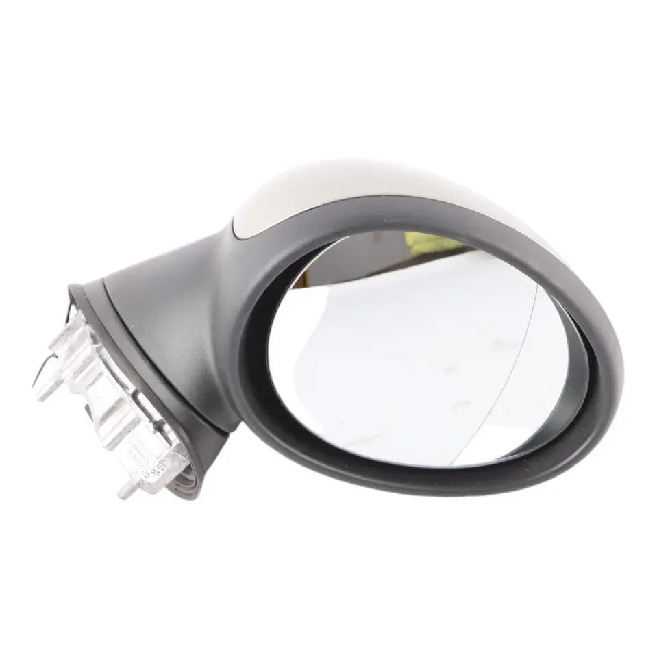 Wing Mirror MINI R55 R56 Heated Right Door O/S Sparkling Silver A60