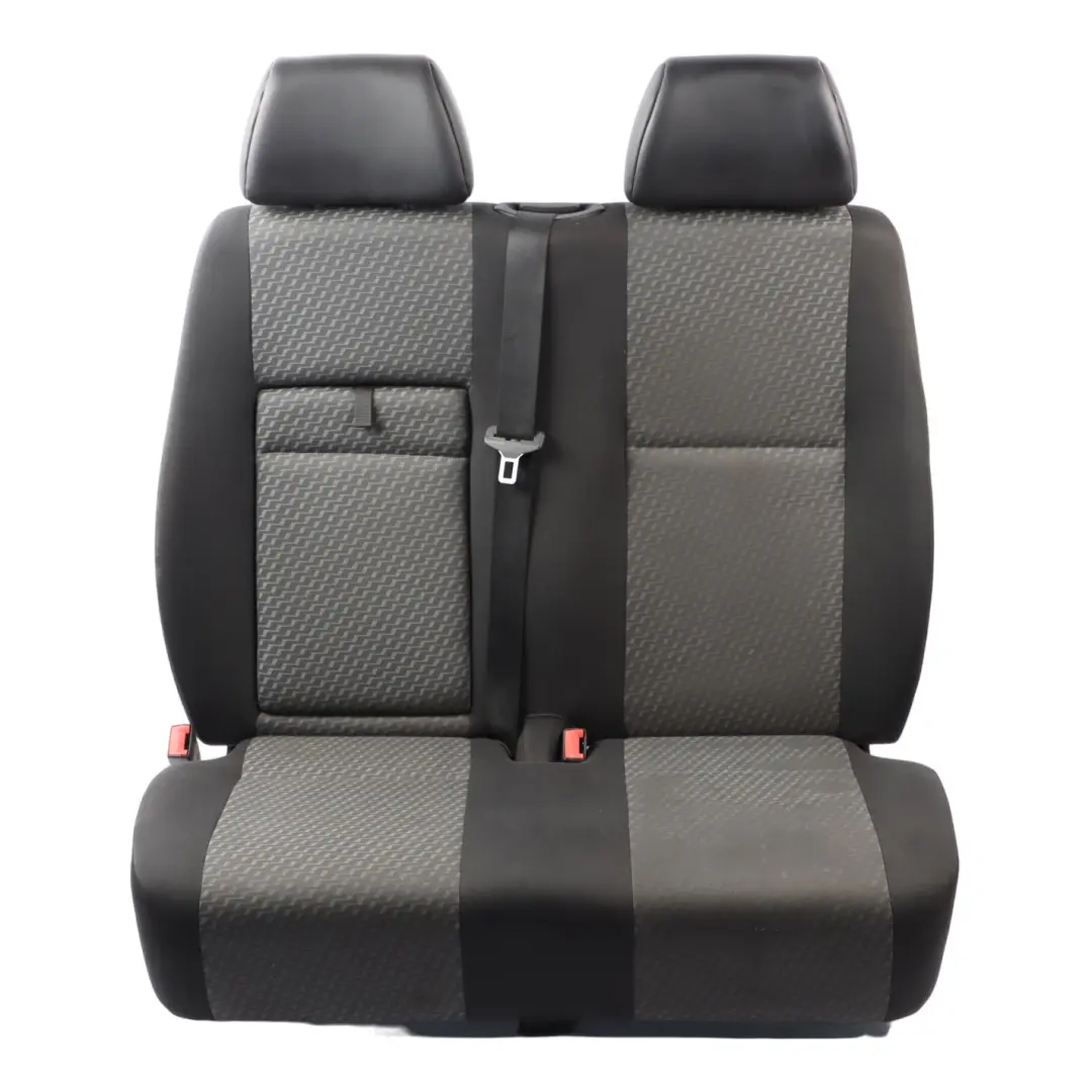 VW Crafter Front Double Seat Left N/S Interior Cloth Anthracite Grey