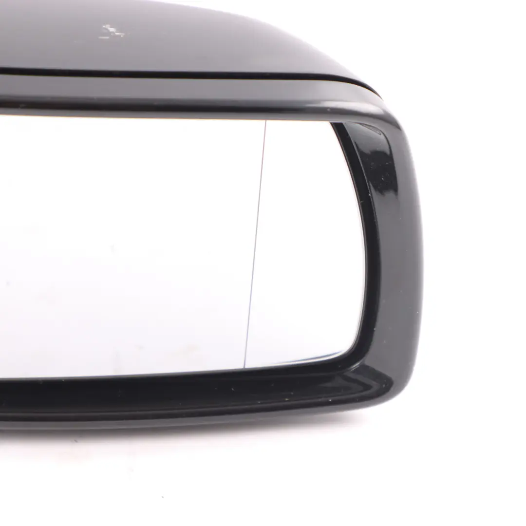 BMW X3 E83 Wing Mirror Shadow Line Heated Right O/S High Gloss Schwarz 3450516