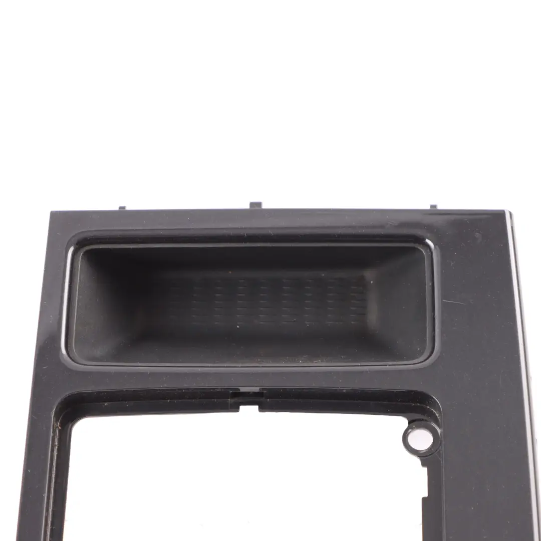 BMW 5 Series E60 E61 LCI Cover Centre Console Tray Diamantschwarz Black 6988997