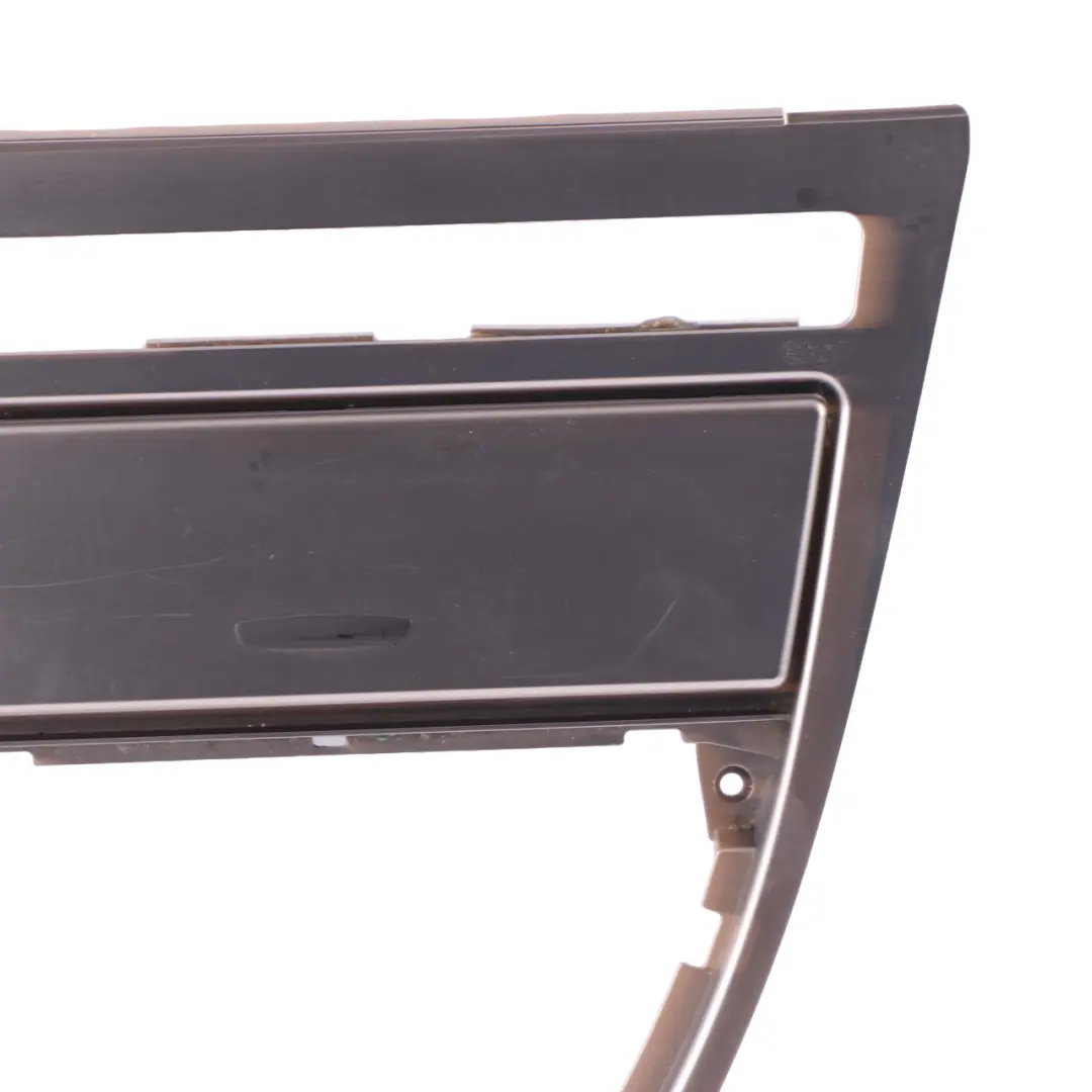 BMW 6 Series E63 E64 Decor Panel Centre Console Cover Trim Ruthenium Silver