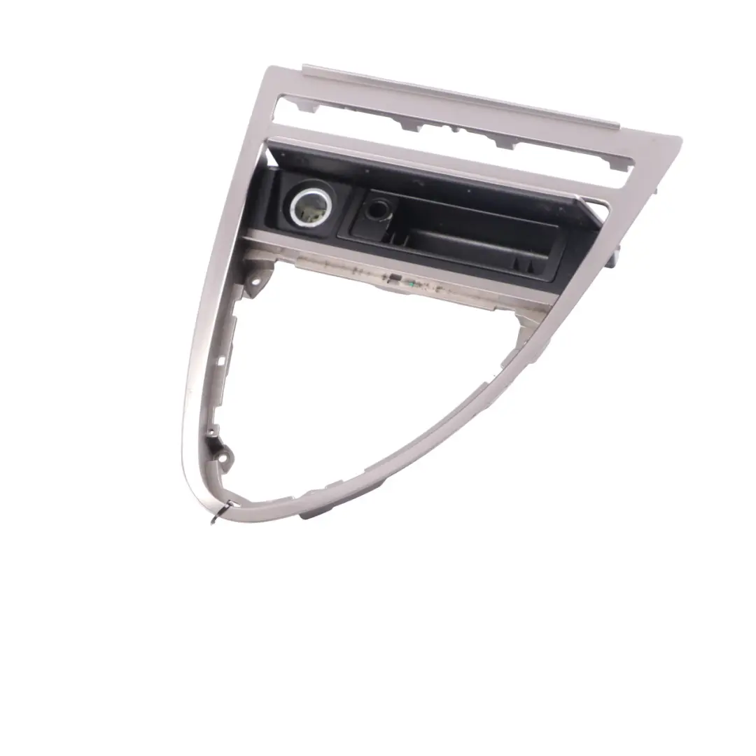 BMW 6 Series E63 E64 Decor Panel Centre Console Cover Trim Ruthenium Silver