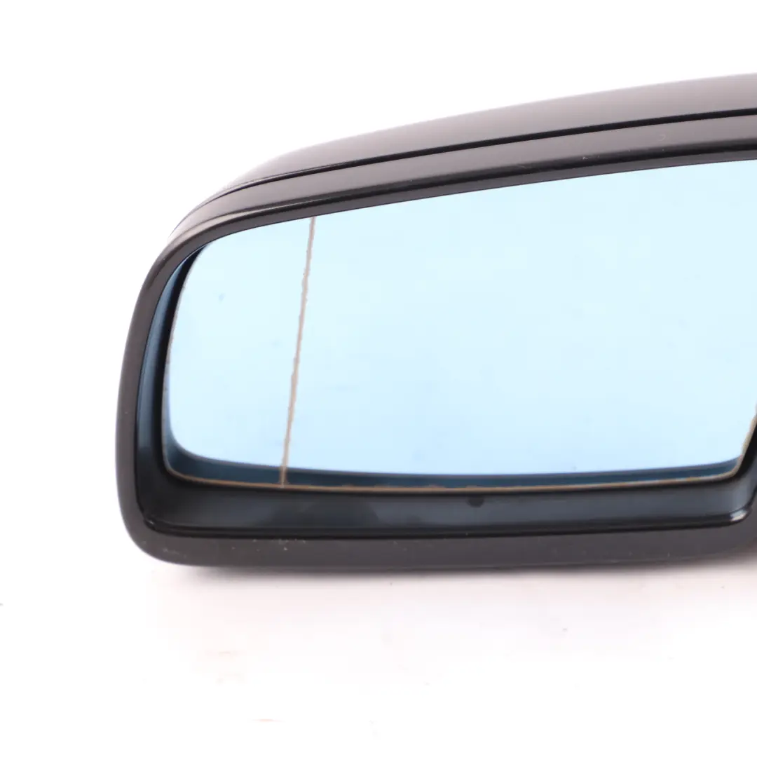 BMW E63 E64 Heated Left Wing Mirror N/S Black Sapphire Metallic - 475