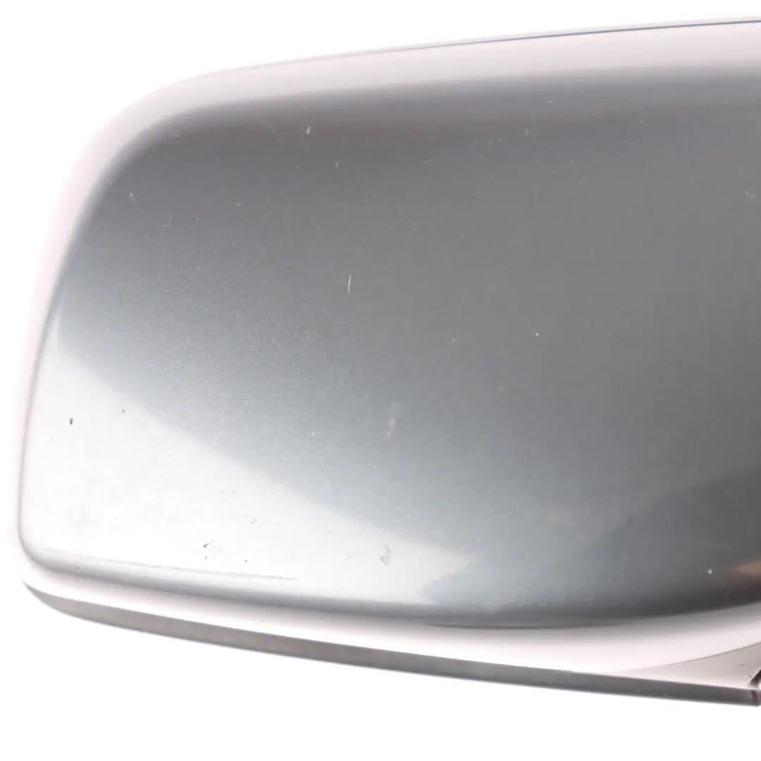 Wing Mirror BMW E60 E61 LCI Heated Right Memory O/S Platinum Grey Metallic - A68