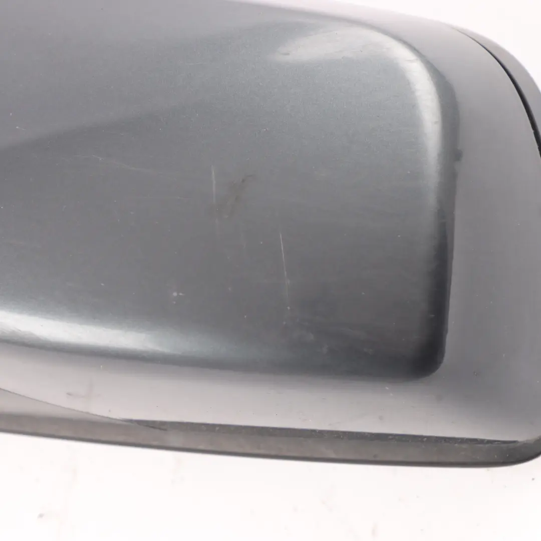 Wing Mirror BMW E60 E61 LCI Heated Left N/S Memory Platinum Gray Metallic - A68