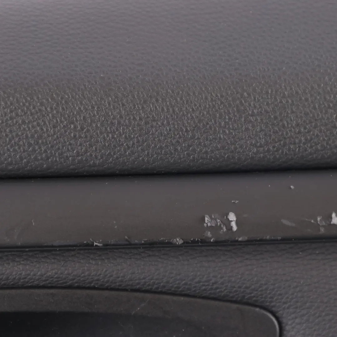 BMW E92 E93 Door Card Front Right O/S Door Lining Trim Panel Black Leather