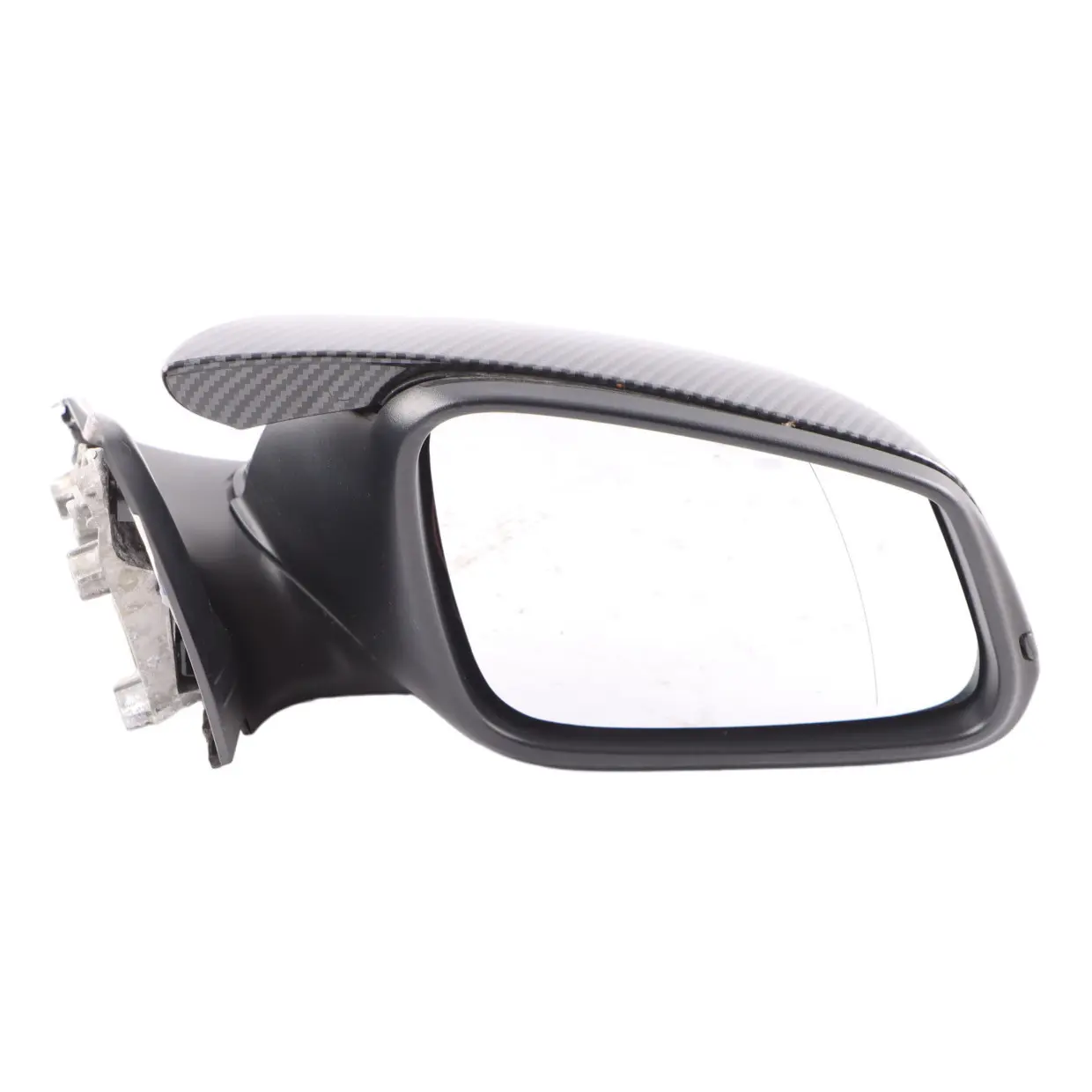 Wing Mirror Door BMW F20 F20N LCI Heated Outside Right O/S 6 Pins Carbon Cover