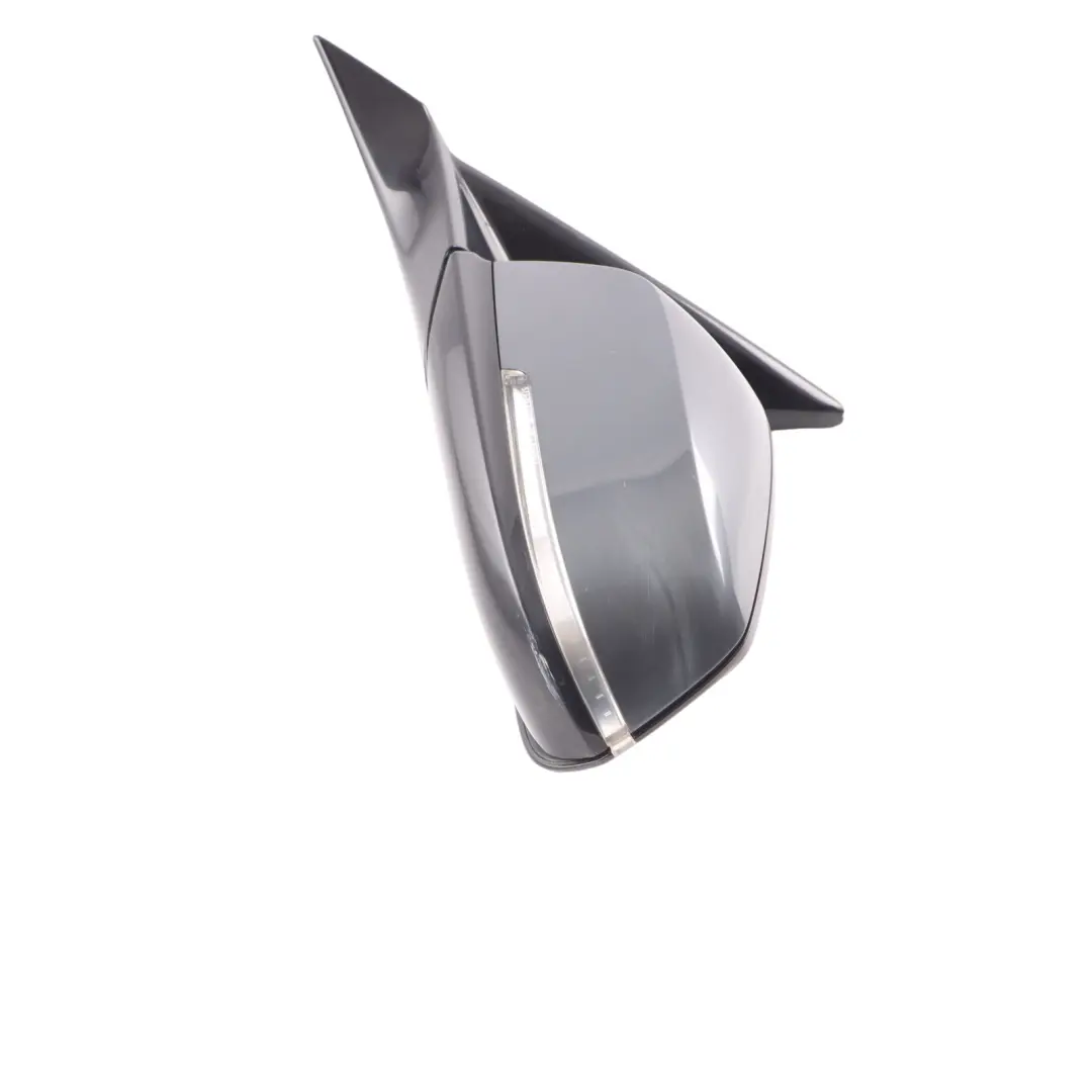 Door Wing Mirror BMW F20 Left Heated N/S High Gloss Mineralgrau Mineral Grey B39