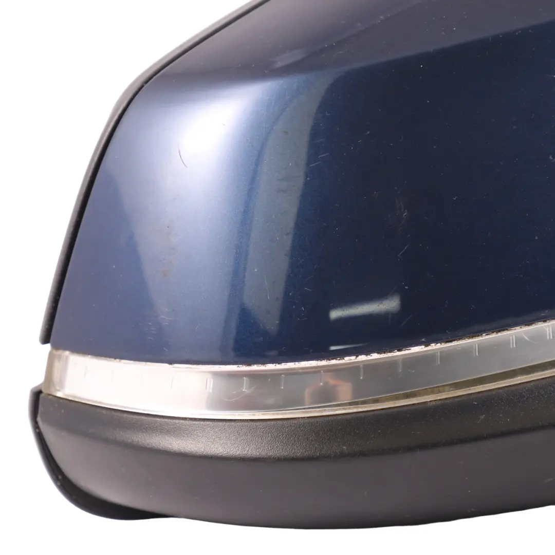 BMW F20 Wing Mirror Door Right O/S High Gloss Auto Deep Sea Blue - A76 7242824