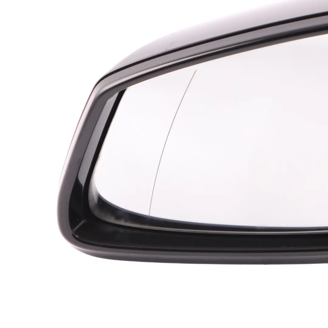 Wing Mirror BMW F10 F11 High Gloss 5 Pins Door Left N/S Schwarz 2 Black - 668