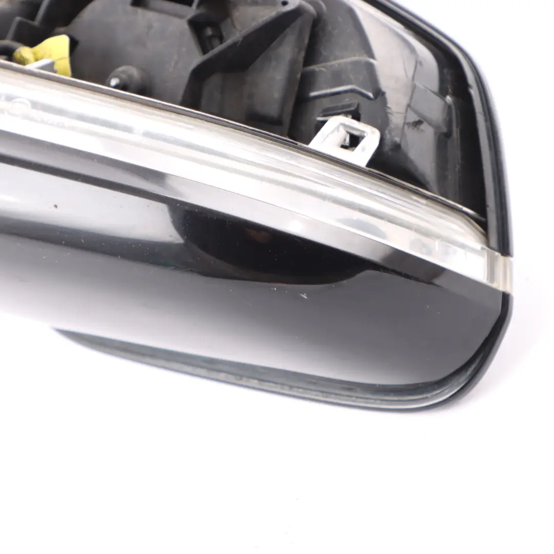 Wing Mirror BMW F21 F22 Door Left N/S High Gloss 6 Pins Outside Heated Carbon