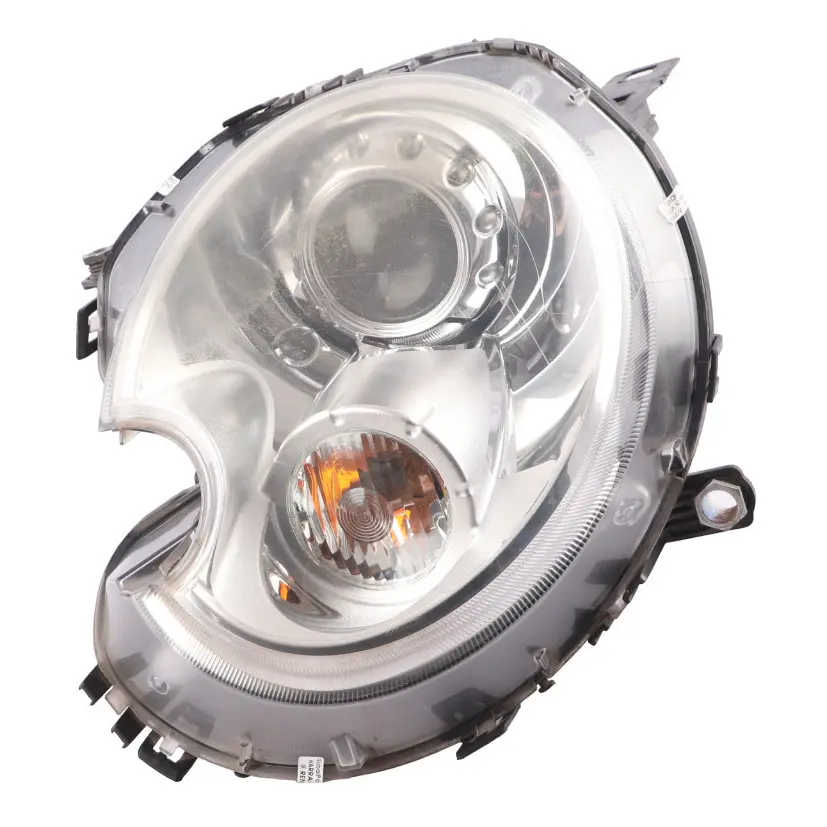 Mini Cooper S R55 R56 R57 LCI Passenger Side Xenon Headlight Left N/S White