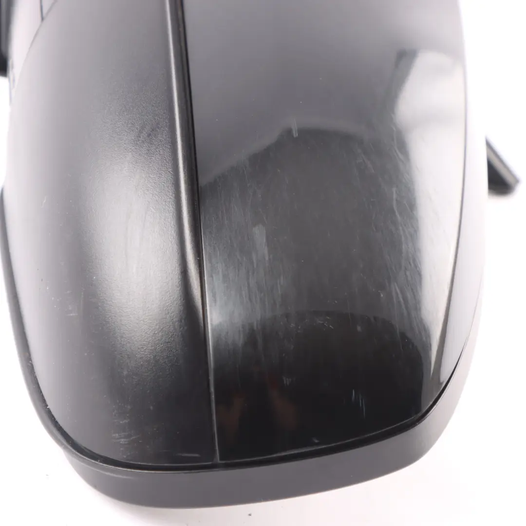 BMW X5 Series E70 Auto Dip Power Fold Left Wing Mirror N/S Black Sapphire 475