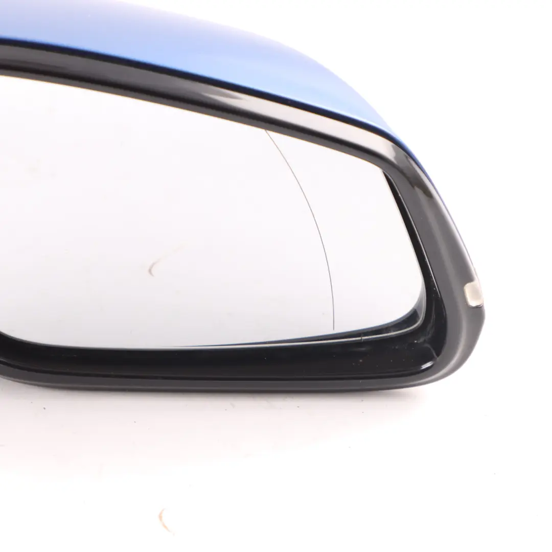 Wing Mirror BMW F32 F36 Heated Right O/S 6 Pins Estoril Blue B45 7285206