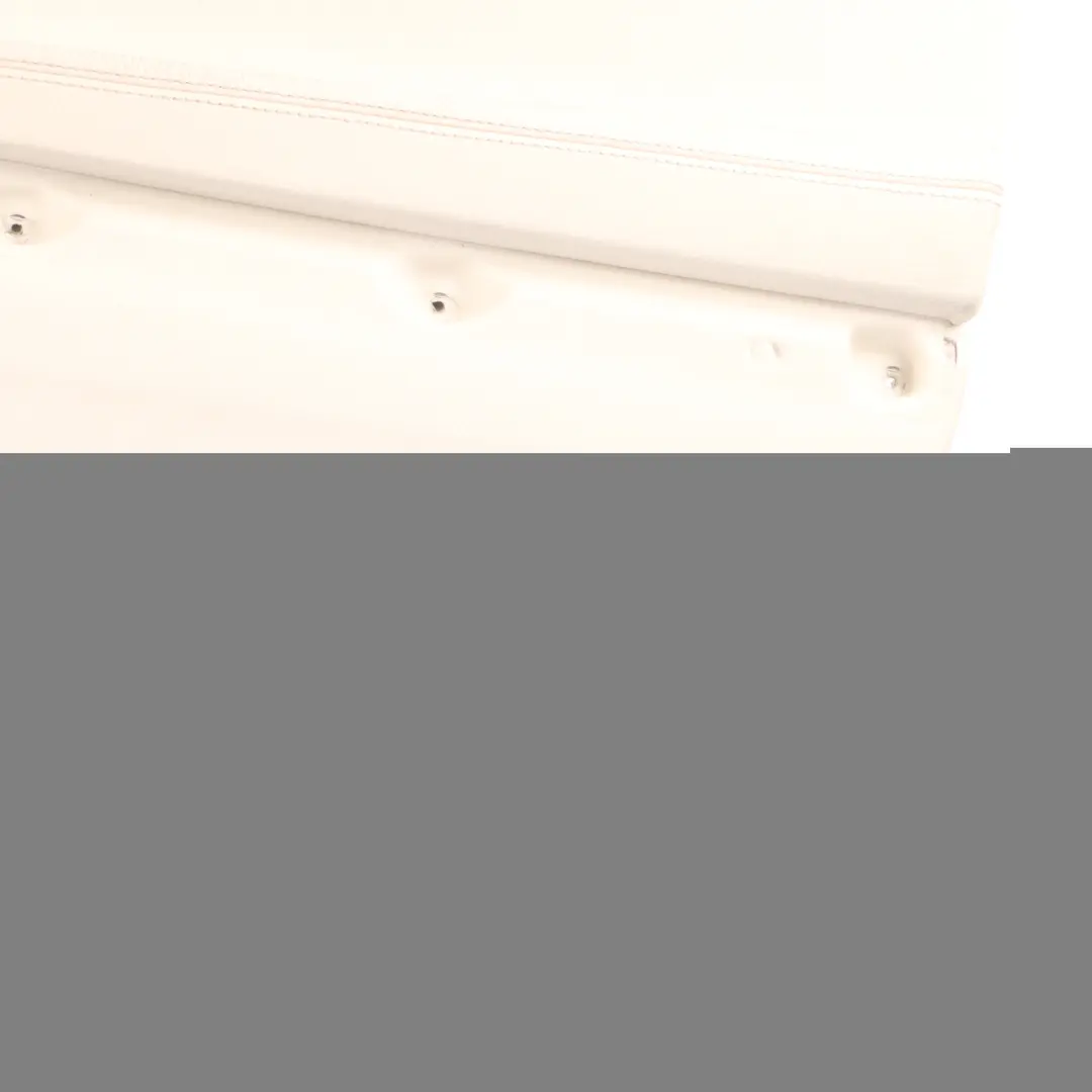 BMW F12 F13 Door Card Front Right O/S Lining Panel Leather Dakota Ivory White
