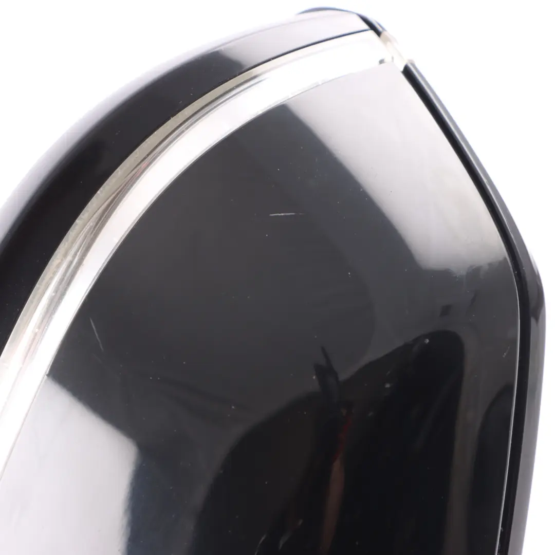 Wing Mirror BMW F30 F31 M Sport High Gloss Heated Right O/S Black 5 Pins