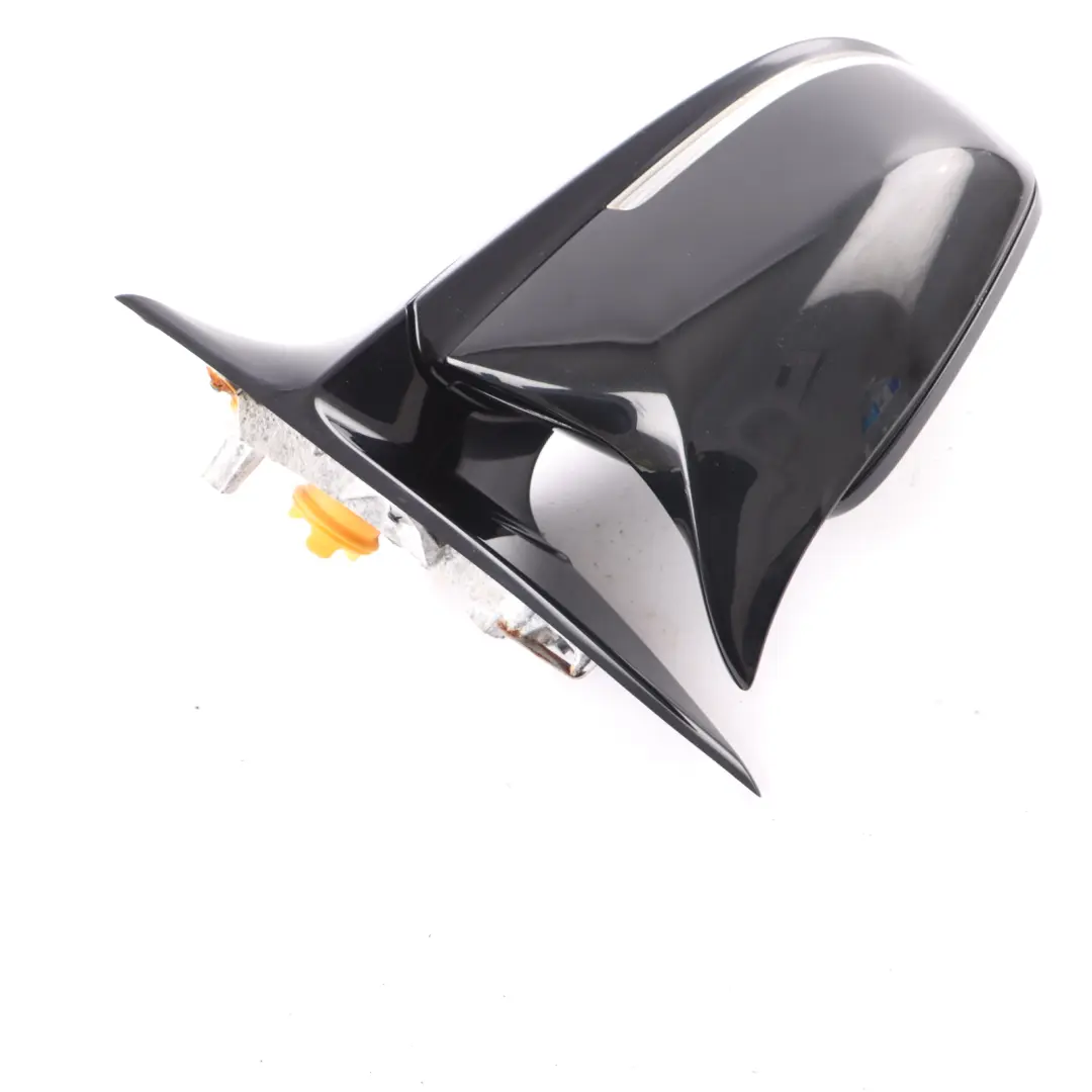 Wing Mirror BMW F30 F31 M Sport High Gloss Heated Right O/S Black 5 Pins