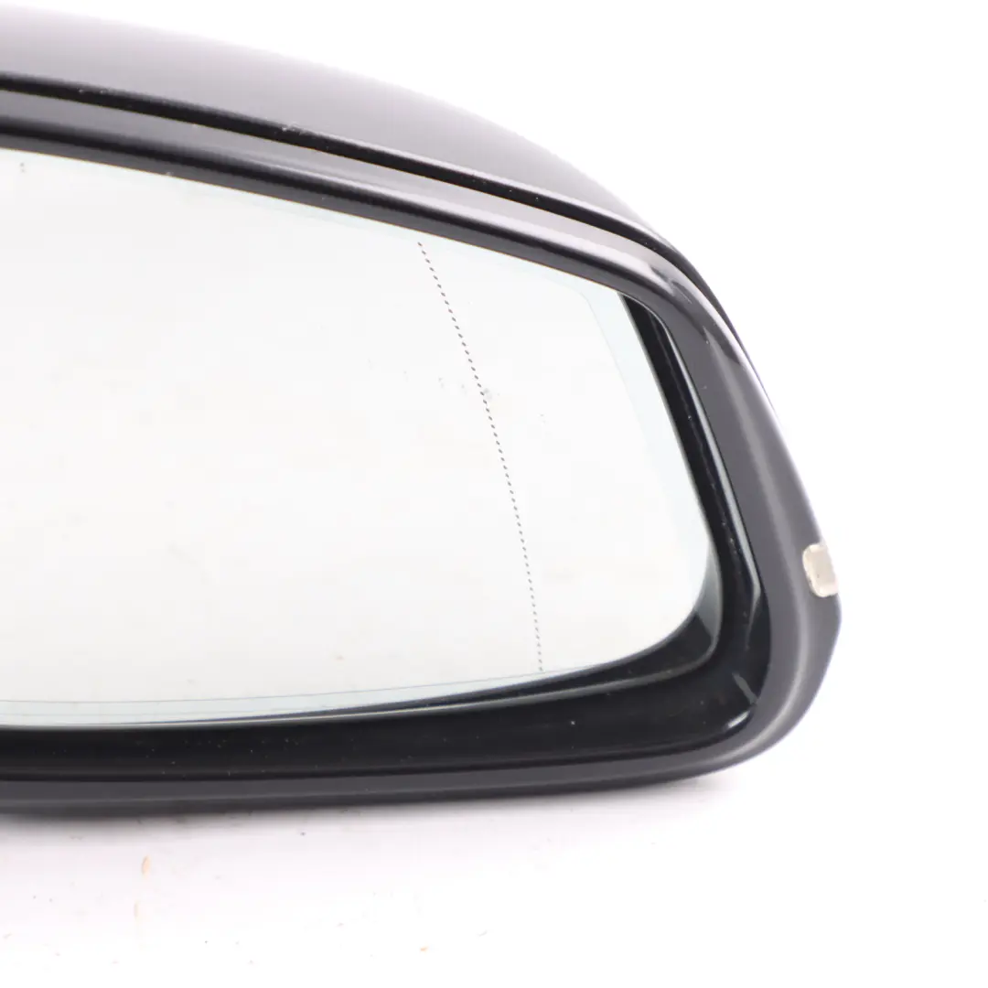 Wing Mirror BMW F30 F31 M Sport High Gloss Heated Right O/S Black 5 Pins