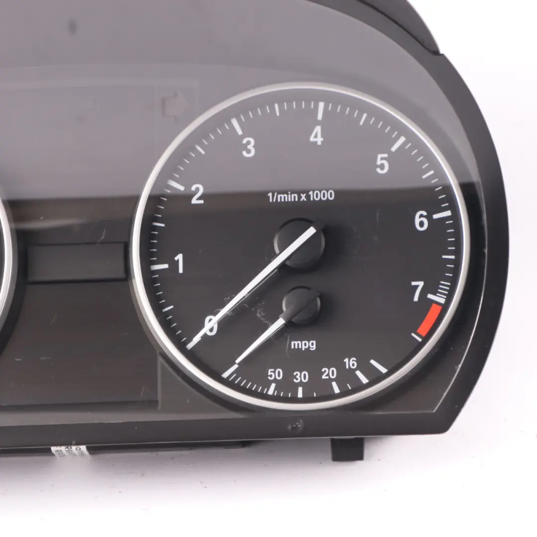 BMW E90 E91 Instrument Cluster Speedo Clocks Petrol Manual 9166840