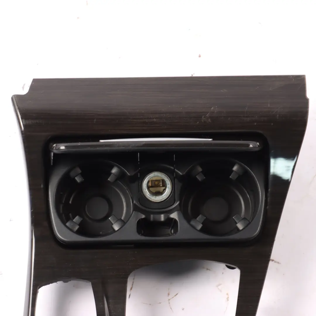 BMW F10 F11 Instrument Panel Dashboard Decor Trim Fine Wood Chrome 9192945