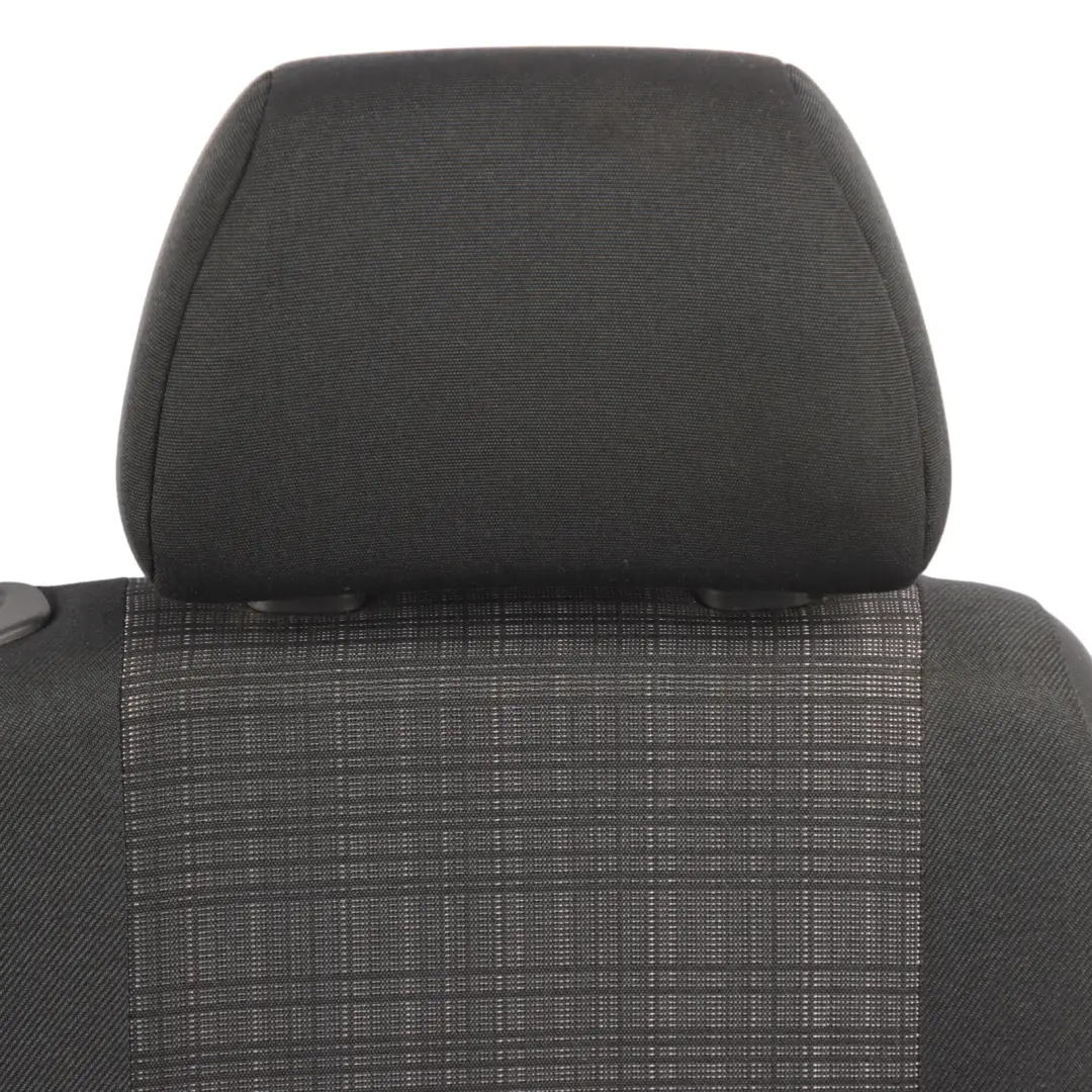 Front Seat Mercedes W906 Sprinter Double Left N/S Cloth Black Fabric