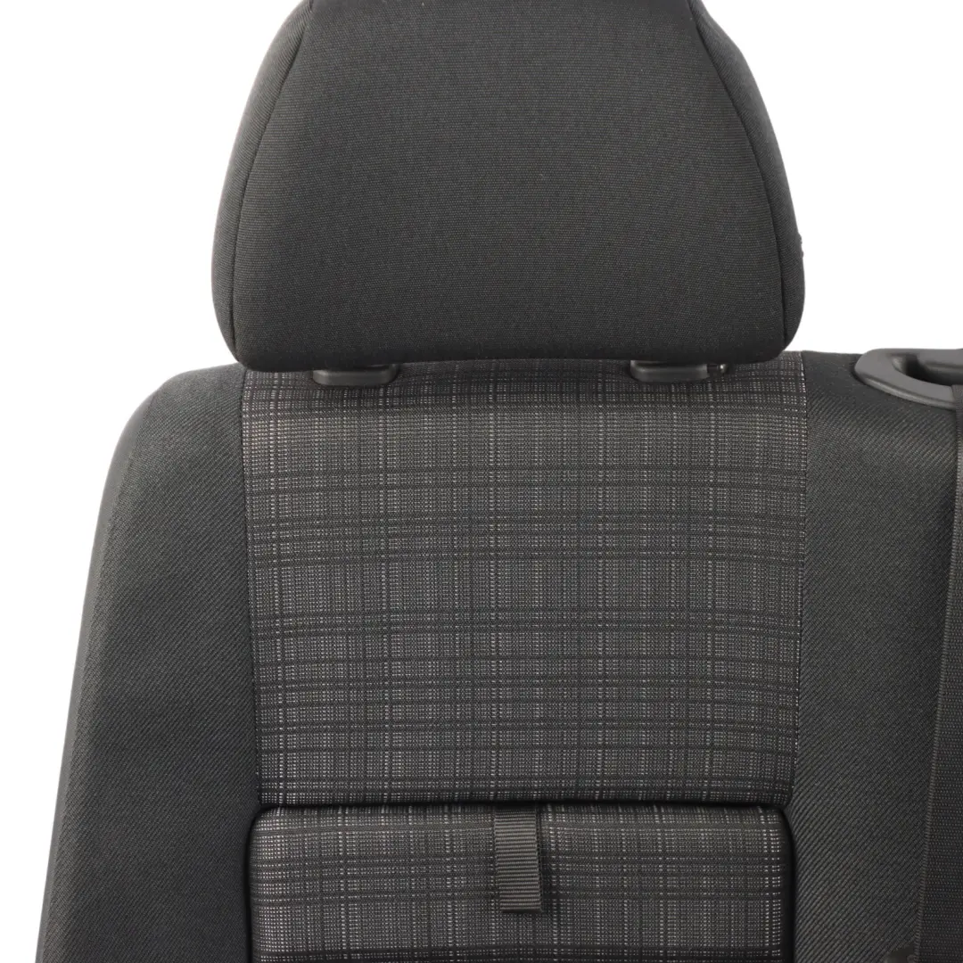 Front Seat Mercedes W906 Sprinter Double Left N/S Cloth Black Fabric