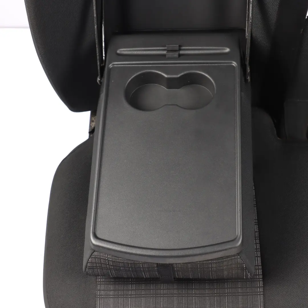 Front Seat Mercedes W906 Sprinter Double Left N/S Cloth Black Fabric