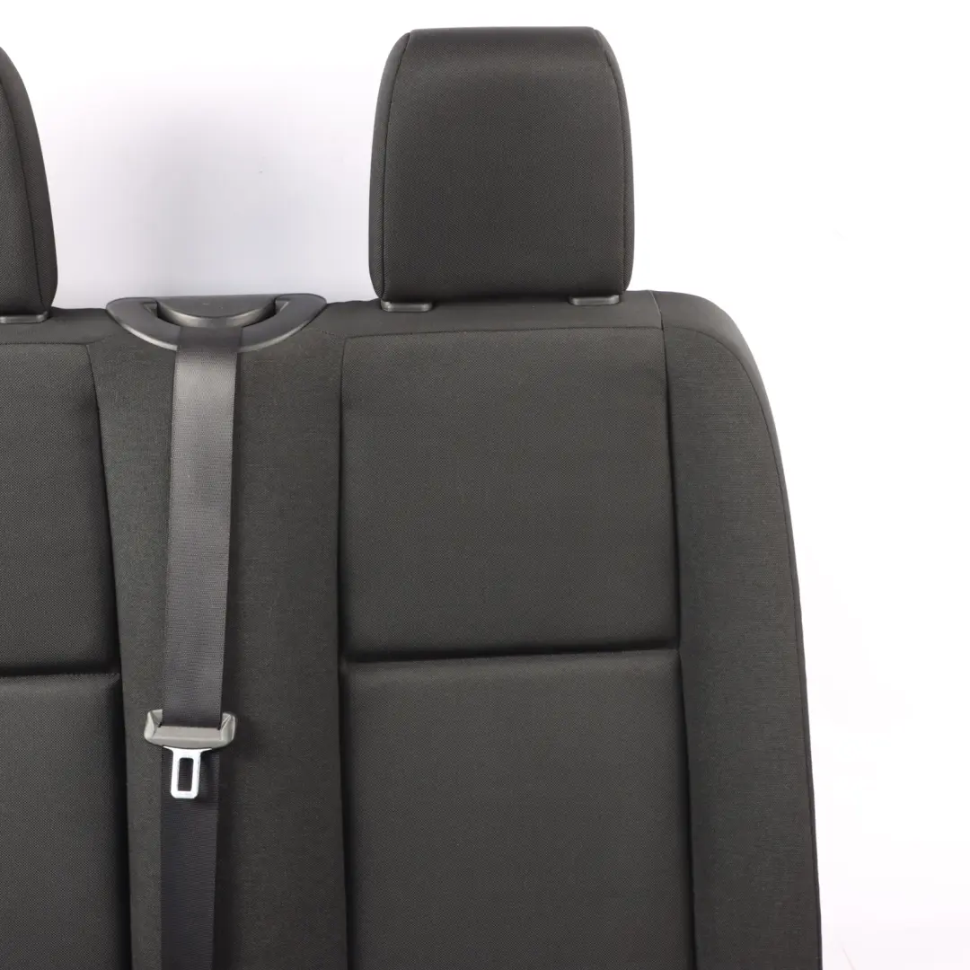 Front Seat Mercedes W906 Sprinter Double Left N/S Cloth Black Lima Fabric